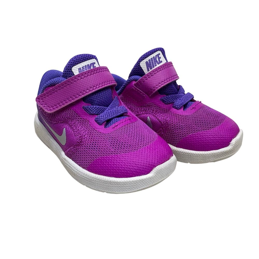 Nike Kids Sneakers Purple and Pink